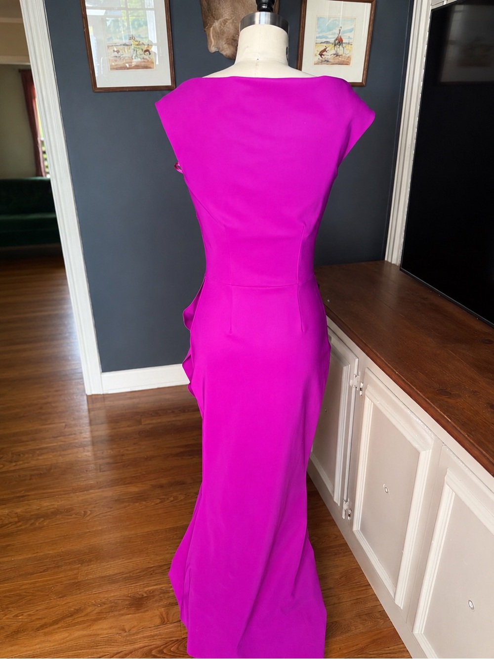 Chiara Boni Fuchsia Maxi Dress - Picture 7 of 7